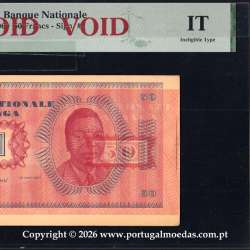 Katanga — 50 Francs 1960 — Multicolour Printing Proof of Pick 7r Type, very Rare, 02b