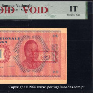 Katanga — 50 Francs 1960 — Multicolour Printing Proof of Pick 7r Type, very Rare, 02b