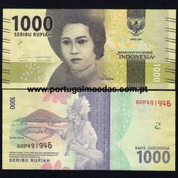 Indonesia – 1000 Rupiah Banknote, 2016 (Uncirculated) – Pick 154a