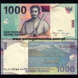 Indonesia – 1000 Rupiah Banknote, 2013 (Uncirculated) – Pick 141m