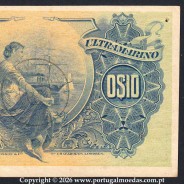 10 Centavos 1914, 5 de Novembro de 1914, Moçambique - Banco Nacional Ultramarino, Lourenço Marques -04d