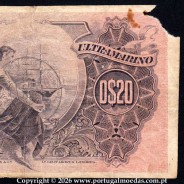 Mozambique, 20 Centavos 1914, Lourenço Marques , Mozambique Pick57 - 04d