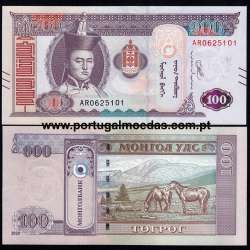 Mongolia – 100 Tugrik Banknote, 2020 (Uncirculated) – Pick 73
