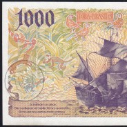 1000 Escudos 1998 Pedro Álvares Cabral Série 7B5885696 UNC World Paper Money Portugal Pick#188