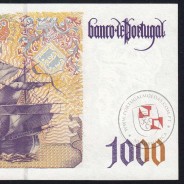 1000 Escudos 1998 Pedro Álvares Cabral Série 7B5885696 UNC World Paper Money Portugal Pick#188