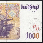 1,000 Escudos note, 1998, Pedro Álvares Cabral, Series 7B5885697, Uncirculated, Pick 188