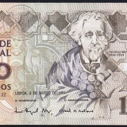 Nota 1000 Escudos 3 Março 1994 Teófilo Braga, Chapa 12, Banco de Portugal, WPM Pick 181, (QNC)