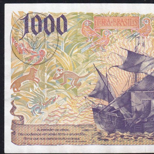 Nota de 1000 Escudos 2000 Pedro Alvares Cabral, Chapa: 13 - Banco de Portugal (Pouco Circulada), Pick 188