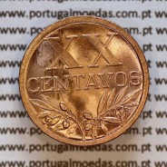 XX centavos 1944 Bronze Republica Portuguesa, 20 centavos 1944 bronze, (Soberba), World Coins Portugal KM584 a2