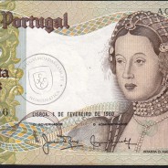 50 Escudos Banknote 1980 Infanta D. Maria, AQP 61736, Plate: 9 - Bank of Portugal (Little Circulated), Pick 174