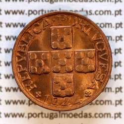 XX centavos 1944 Bronze da Republica Portuguesa em estado conservação SOBERBA 01a