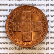 20 centavos 1944 Bronze da Republica Portuguesa em estado conservação SOBERBA 02d