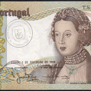 50 Escudos Banknote 1980 Infanta D. Maria, TS 43164, Plate: 9 - Bank of Portugal (Uncirculated), Pick 174