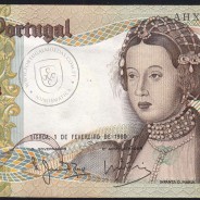 Nota de 50 Escudos 1980 Infanta D.Maria, AHX 10343, Chapa: 9 - Banco de Portugal (Pouco Circulada), Pick 174