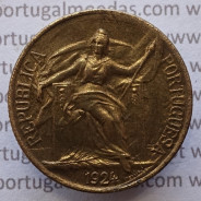 50 Centavos 1924 Bronze-Alumínio, com características inéditas possivelmente única conhecida.