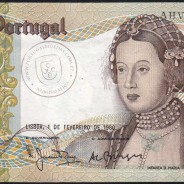 Nota de 50 Escudos 1980 Infanta D.Maria, AHV 89816, Chapa: 9 - Banco de Portugal (Pouco Circulada), Pick 174