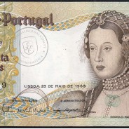 Nota de 50 Escudos 1968 Infanta D.Maria, V 55019, Chapa: 9 - Banco de Portugal (Pouco Circulada), Pick 174