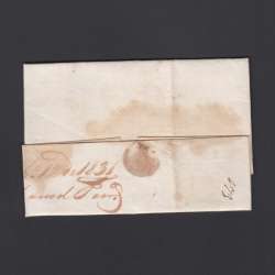 Carta Pré-Filatélica circulada de Coimbra para Lisboa datada de 12-11-1831