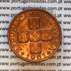 XX centavos 1961 Bronze Republica Portuguesa, 20 centavos 1961 bronze, (Soberba), World Coins Portugal KM 584 a1