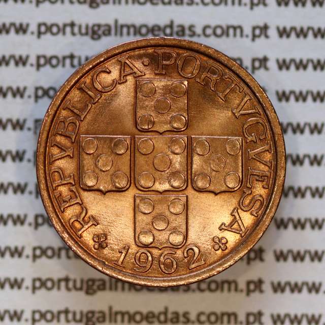 XX centavos 1962 Bronze Republica Portuguesa, 20 centavos 1962 bronze, (Soberba), World Coins Portugal KM 584 a1