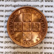 XX centavos 1962 Bronze Republica Portuguesa, 20 centavos 1962 bronze, (Soberba), World Coins Portugal KM 584 a3
