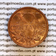 Portugal, bronze coin of 20 centavos 1962 Portuguese Republic, XX centavos 1962 Bronze (UNC), World Coins Portugal KM 584 b3