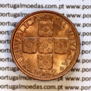 20 centavos 1962 Bronze Republica Portuguesa, XX centavos 1962 bronze, (Soberba), World Coins Portugal KM 584 b4