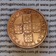 Portugal, bronze coin of 20 centavos 1963 Portuguese Republic, XX centavos 1963 Bronze, (UNC), World Coins Portugal KM 584 a4