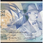100 (One hundred) Escudos 1986 Fernando Pessoa 16/10/1986, Sheet: 9 Bank of Portugal, (UNC), ADF 45353, Pick 179a