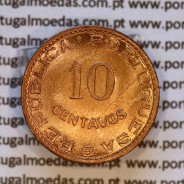 India Portuguese, 10 centavos 1961 bronze coin, Former Portuguese Colony, (UNC), World Coins India Portuguese KM 30b
