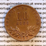 Timor, 10 Avos 1948 bronze, Ex-colónia Portuguesa, (Bela-), World Coins Timor KM 5b