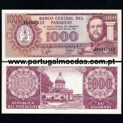 Paraguay – 1000 Guaranies Banknote, 1995 (Uncirculated) – Pick 213