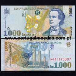 Romania - 1000 Lei Banknote 1998 (Uncirculated) - Pick 106