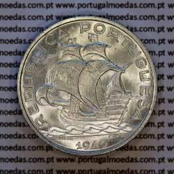 10 escudos 1940 prata - Soberba – Anverso (variação de brilho 2)