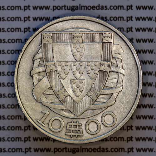 10 escudos 1934 prata (MBC) – República Portuguesa – KM#582 – Reverso – Ref. RP.10.AG.R.43.03.B3