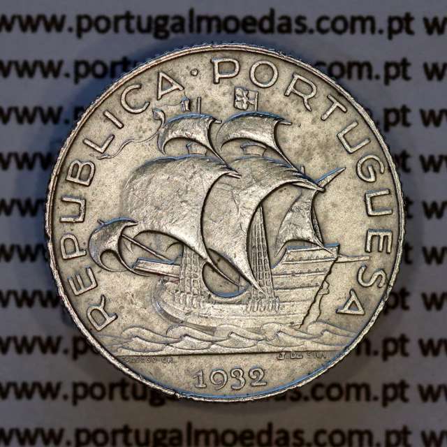 Portugal 2 1/2 Escudos 1932 silver – (VF+) – Obverse – Ref. RP.02.AG.R.30.01.B6