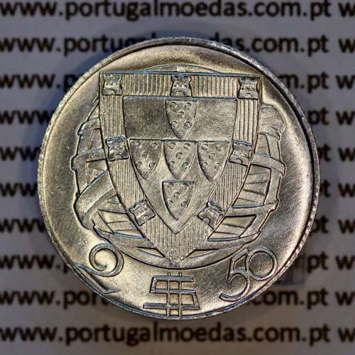 Portugal 2‑1/2 Escudos 1947 silver – (XF) – Reverse (brightness variation 1) – Ref. RP.02.AG.R.30.10.A7