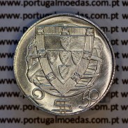 2$50 Escudos 1947 prata – (Bela) – Reverso (variação de brilho 1) – Ref. RP.02.AG.R.30.10.A7