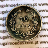 50 réis 1861 prata – (BC) – Reverso – Ref. MQ.4D.AG.P5.01.03.D5