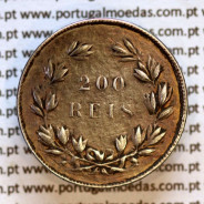 200 réis 1854 prata – (BC/BC+) – Reverso – Ref. MQ.4D.AG.P5.04.01.B1