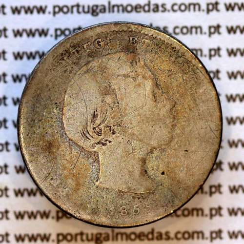 200 réis 1855 prata – (REG) – Anverso – Ref. MQ.4D.AG.P5.04.03.D3