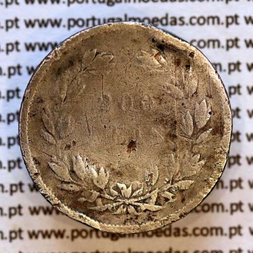 200 réis 1855 prata – (REG) – Reverso – Ref. MQ.4D.AG.P5.04.03.D2