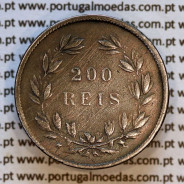 200 réis 1855 prata – (BC+) – Reverso – Ref. MQ.4D.AG.P5.04.03.C2