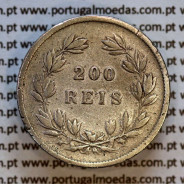 200 réis 1855 prata – (MBC‑) – Reverso – Ref. MQ.4D.AG.P5.04.03.B8