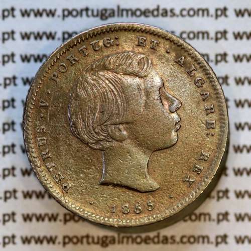 200 réis 1855 prata – (MBC+) – Anverso – Ref. MQ.4D.AG.P5.04.03.A5