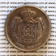 500 réis 1855 prata (BC+/MBC) — Reverso — Ref. MQ.4D.AG.P5.07.01.B4