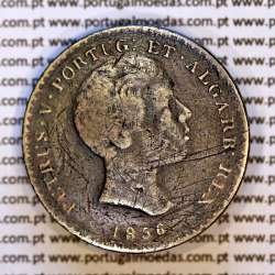 500 réis 1856 prata (BC‑) — Anverso — Ref. MQ.4D.AG.P5.07.02.D1