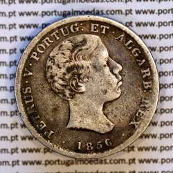 500 réis 1856 prata (BC+) — Anverso — Ref. MQ.4D.AG.P5.07.02.C4