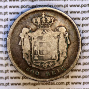 500 réis 1856 prata (BC+) — Reverso — Ref. MQ.4D.AG.P5.07.02.C4