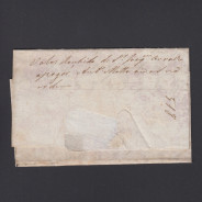 Carta Pré-Filatélica circulada de Coimbra para Lisboa datada de 10-02-1832